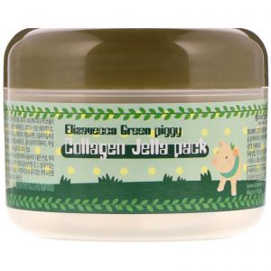 Elizavecca, Green Piggy, Creme de Colágeno, 100 g (3,53 oz)