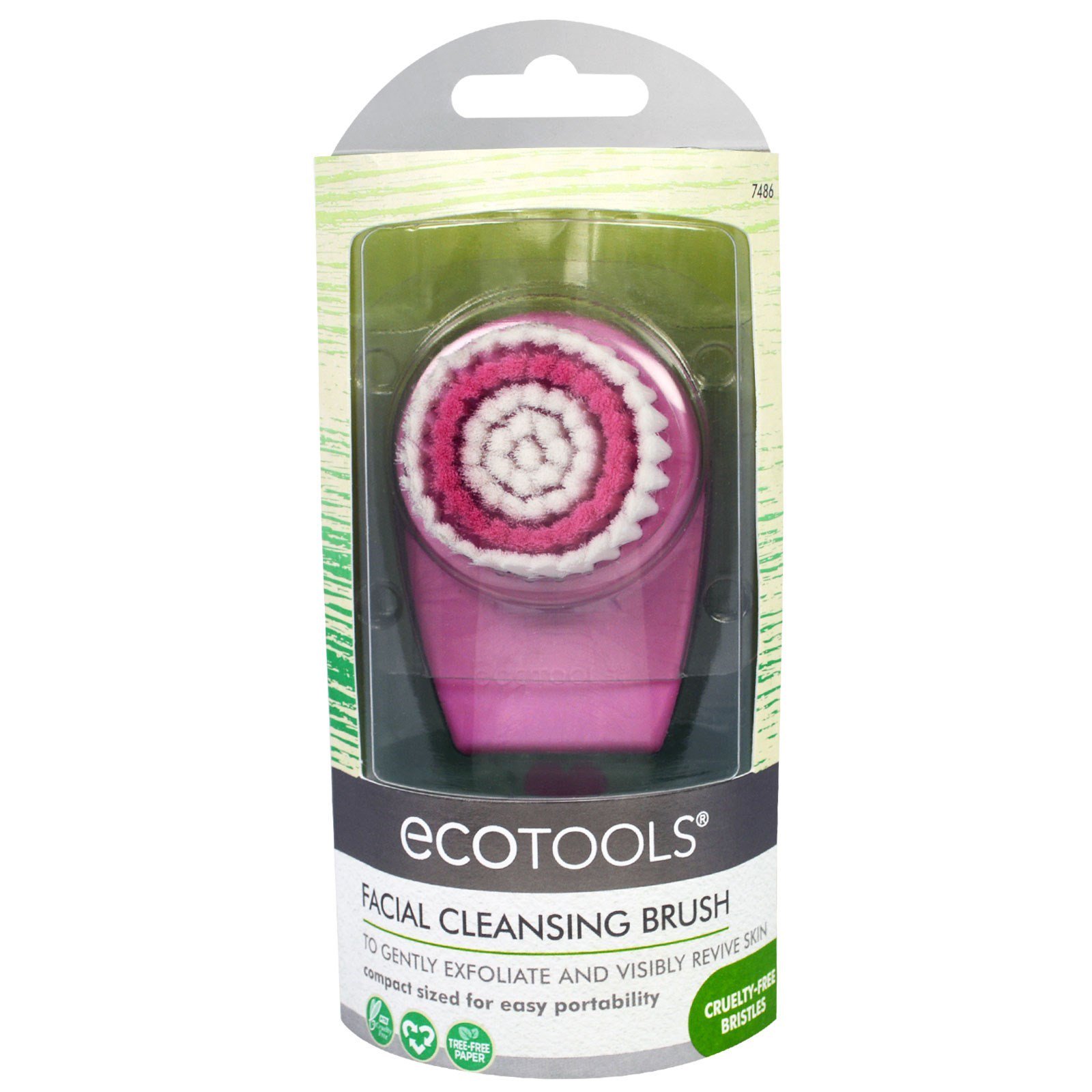 EcoTools, Escova de Limpeza Facial, 1 Escova - Imagem 2
