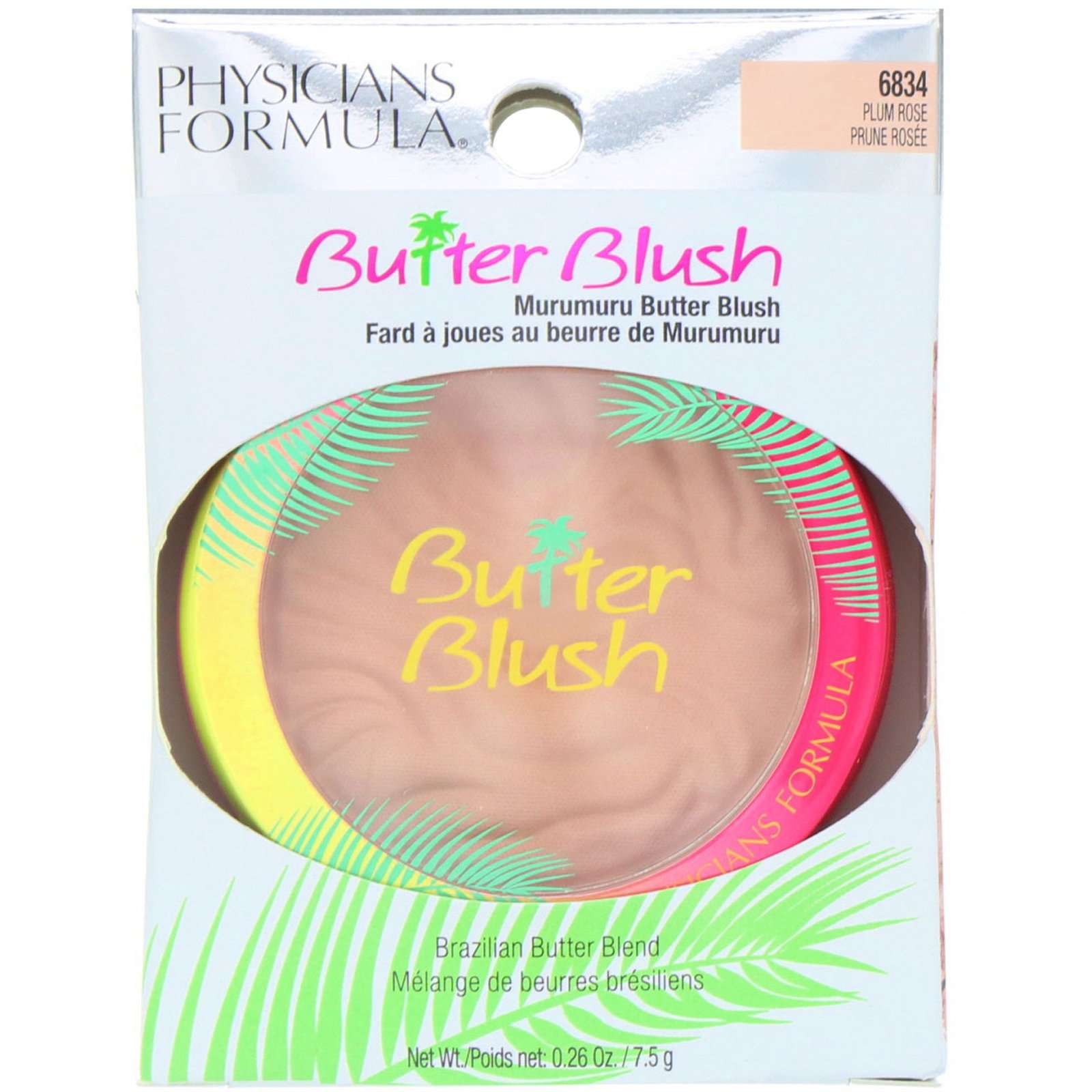 Physicians Formula, Blush de Manteiga, Rosa-Ameixa, 0.26 oz (7,5 g) - Imagem 2