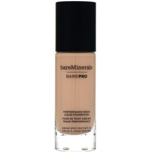 bareMinerals, BAREPRO, Base líquida de alta performance, FPS 20, Cetim 05, 30 ml