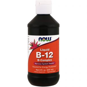Now Foods, B-12, Complexo-B, Líquido, 8 fl oz (237 ml)