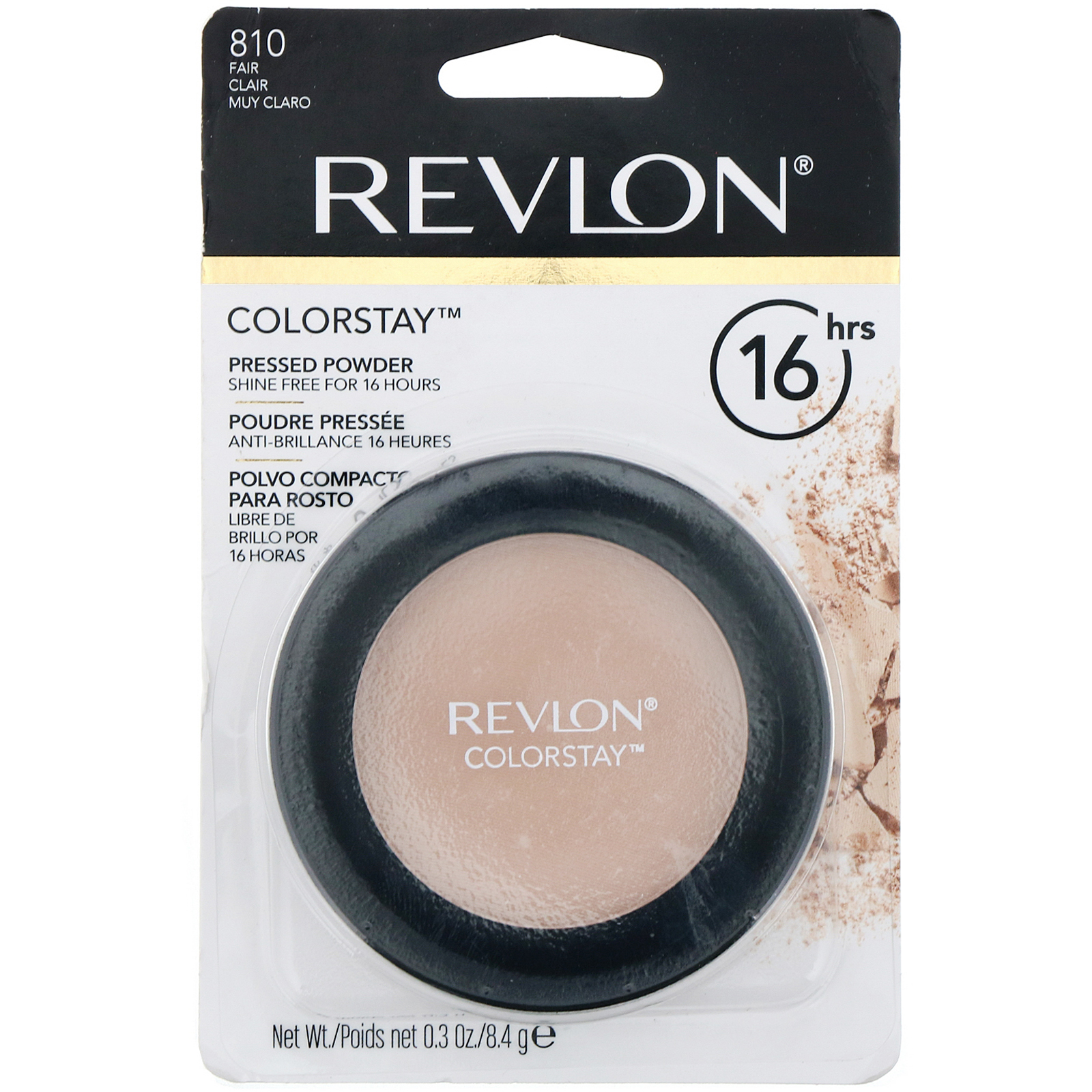 Revlon, Colorstay, Pressed Powder, 810 Claro, 8,4 g - Imagem 2