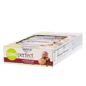 ZonePerfect, Barrinhas de Nutrição, Rolo de Canela, 12 Barrinhas, 50 g (1,76 oz) Cada