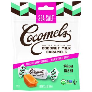 Cocomels, Orgânico, Caramelo de Leite de Coco, Sal Marinho, 3,5 oz (100 g)