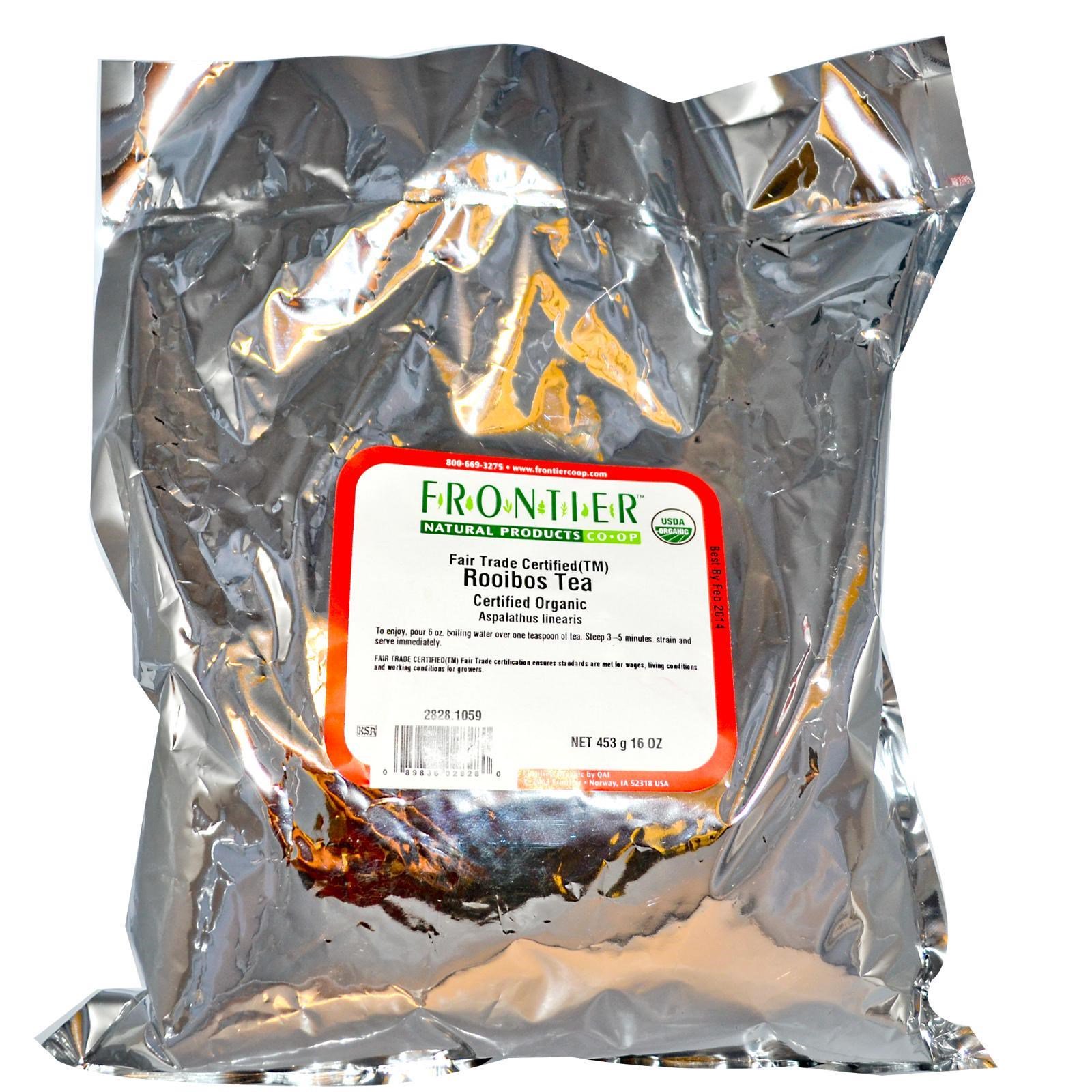 Frontier Natural Products, Chá Orgânico de Rooibos, 16 oz (453 g) - Imagem 2