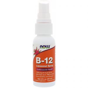 Now Foods, Spray B-12 Liposomal, 1.000 mcg, 2 fl oz (59 ml)