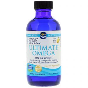 Nordic Naturals, Ultimate Omega, Limão, 2.840 mg, 119 ml (4 fl oz)