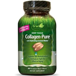 Irwin Naturals, Colágeno Puro, Deep Tissue, 80 Softgels Líquidos