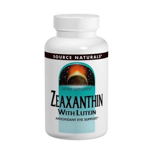 Source Naturals, Zeaxantina com Luteína, 10 mg, 60 Cápsulas
