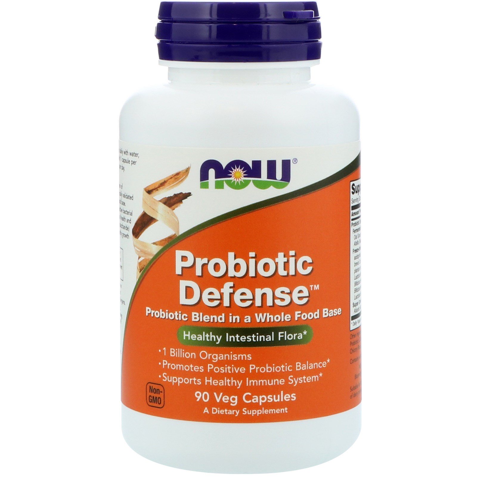 Now Foods, Probiotic Defense, 90 Cápsulas Vegetais