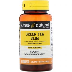 Mason Natural, Chá Verde Emagracedor, 60 Comprimidos