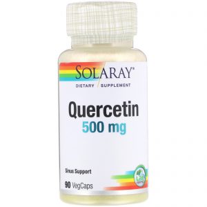 Solaray, Quercetina, 500 mg, 90 Cápsulas Vegetarianas