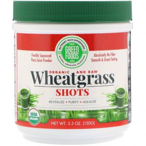 Green Foods , Orgânico & Doses de Trigo Cru, 5,3 oz (150 g)