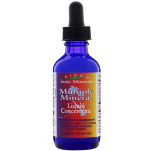 Eidon Mineral Supplements, Multiminerais, Concentrado Líquido, 2 oz (60 ml)