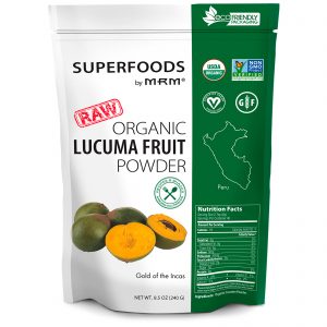 MRM, Pó da Fruta de Lúcuma Orgânica Crua, 240 g (8,5 oz)