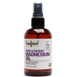 Sunfood, Óleo de Magnésio Puro e Potente, 118 ml (4 fl oz)