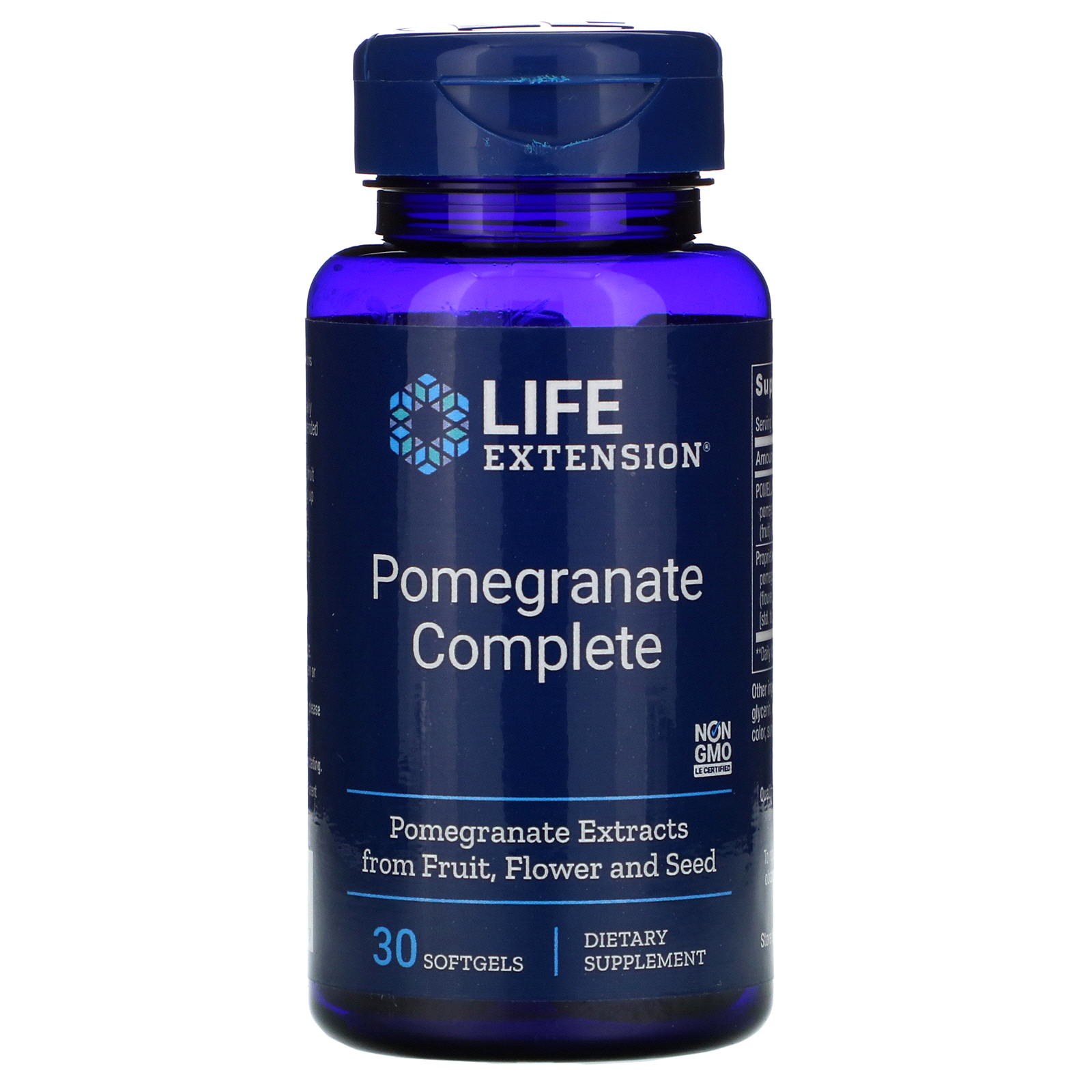 Life Extension, Pomegranate Complete, 30 Cápsulas Softgel