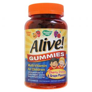 Nature's Way, Multivitamínico Alive Children's - 90 Gomas