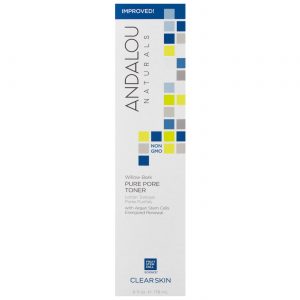 Andalou Naturals, Tônico Para a Limpeza dos Poros, Casca de Salgueiro - 178 ml (6 fl oz)
