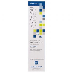 Andalou Naturals Oil Control Beauty Balm Untinted 2 OZ