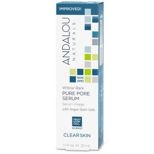 Andalou Naturals, Soro para os Poros e Limpeza de Pele com Casca de salgueiro - 1.1 oz (32mL)