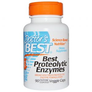 Doctor's Best, Enzimas Proteolíticas - 90 Cápsulas Vegetarianas