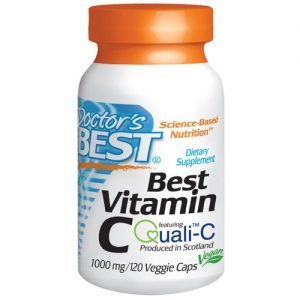 Doctor's Best, Vitamina C 1000mg - 120 Cápsulas Vegetais