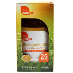 Zahler, BioDophilus™ Fórmula Avançada de Probióticos - 60 Cápsulas