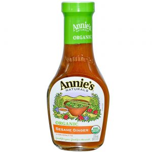 Annies Homegrown Orgânico Sesame Gengibre Vinagrete 8 fl oz