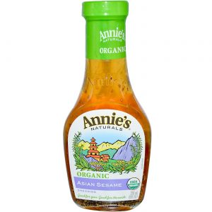 Annies Homegrown Asian orgânicos Sesame Vestir 8 fl oz