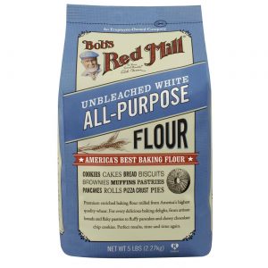 Bobs Red Mill Crus Branco Farinha (Pack 4) de 4 - 5 lbs Bags