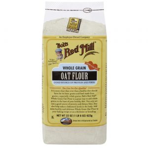 Bobs Red Mill, Farinha de Aveia Integral Orgânica - (Pack 4) - 623 g (22 oz) Cada