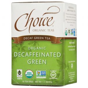 Choice Organic Teas Chá DCF Grn 16.000 bolsas