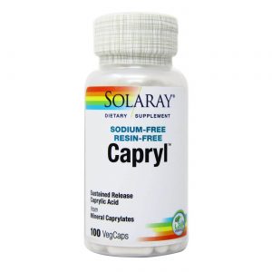 Solaray, Capryl™ - 100 Cápsulas