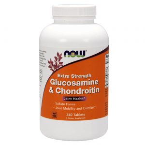 Now Foods, Glucosamina & Condroitina Extra Forte - 240 Tabletes