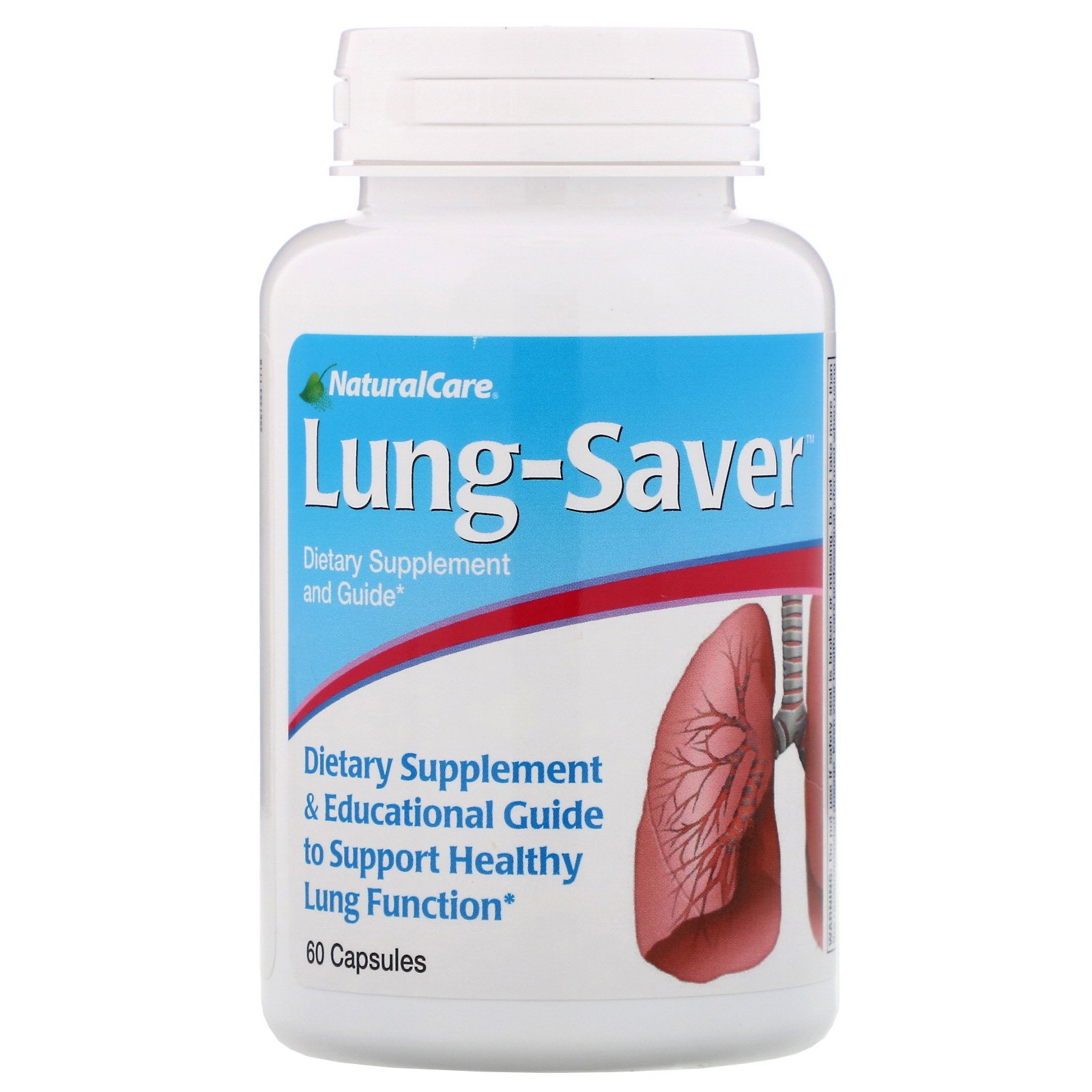 NaturalCare, Lung-Saver, 60 Cápsulas - Imagem 3
