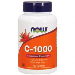 Now Foods, C-1000, 100 Comprimidos