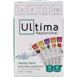 Ultima Replenisher, Electrolyte Supplement, Variety Pack, 20 Packets, 2.4 oz (68 g)