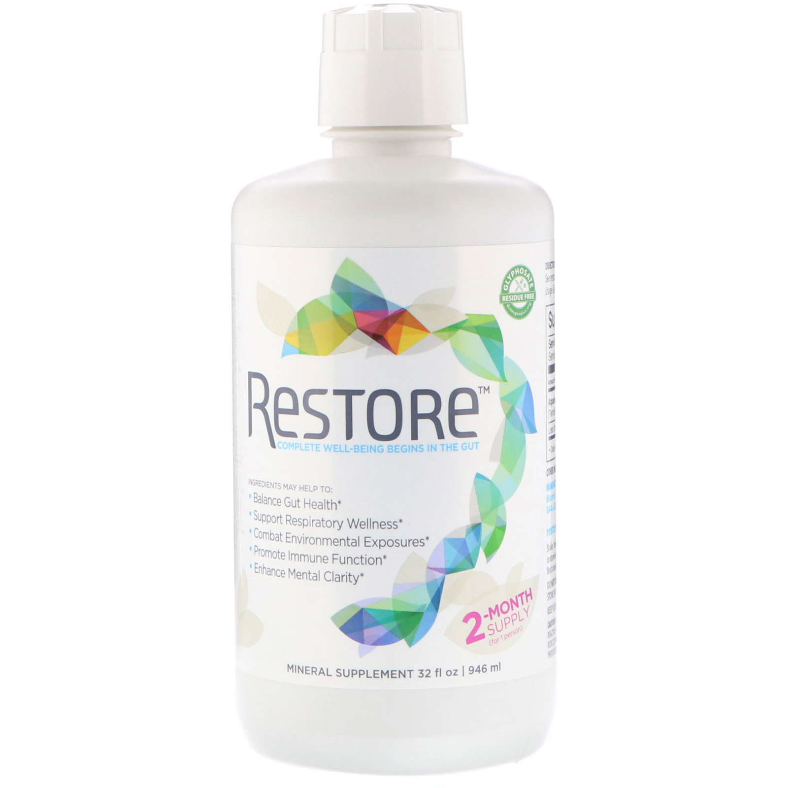 Restore, Para Saúde Intestinal, Suplemento Mineral, 946 ml (32 fl oz)