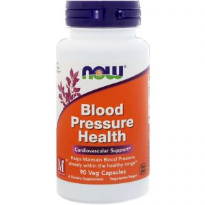 Now Foods, Blood Pressure Health, 90 Cápsulas de Origem Vegetal