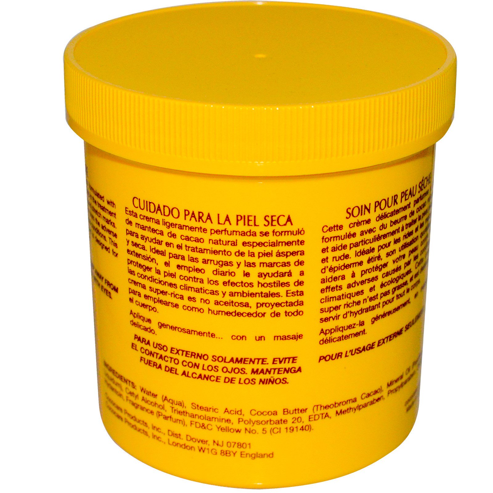 Cococare, The Yellow One, Creme de Manteiga de Cacau, 425 g (15 oz) - Imagem 2