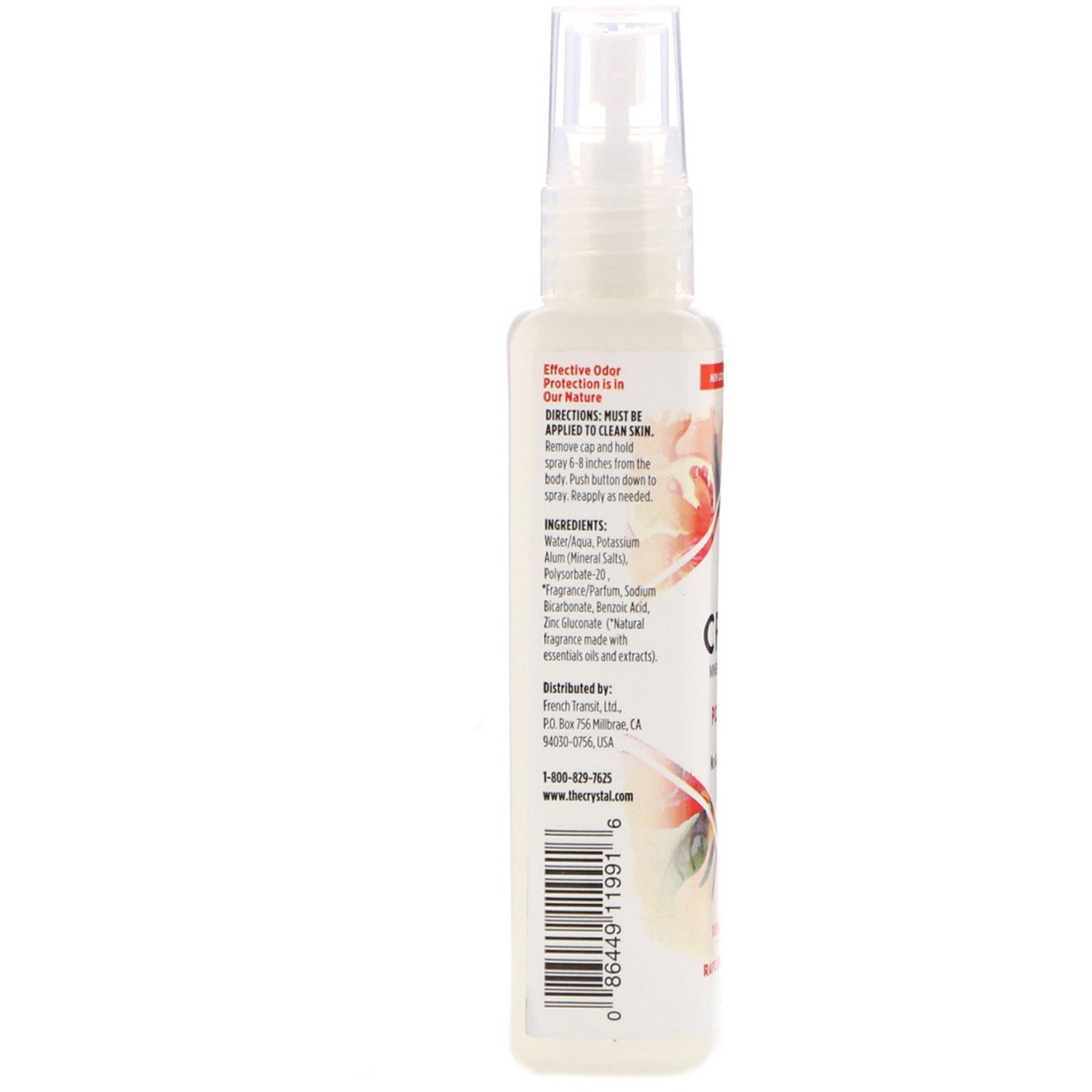 Crystal Body Deodorant, Mineral Deodorant Spray, Pomegranate, 4 fl oz (118 ml) - Imagem 2