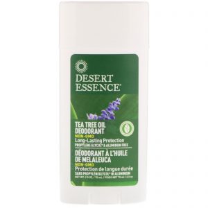 Desert Essence, Desodorante, Óleo de Melaleuca, 70 ml