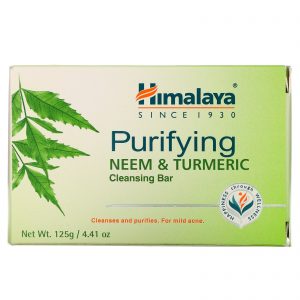 Himalaya, Sabonete de Limpeza Purificante, Nim e Açafrão-da-Terra, 125 g (4,41 oz)