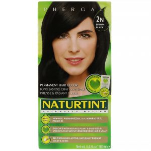 Naturtint, Coloração permanente dos cabelos, 2N castanho-preto, 5,6 fl oz (165 ml)
