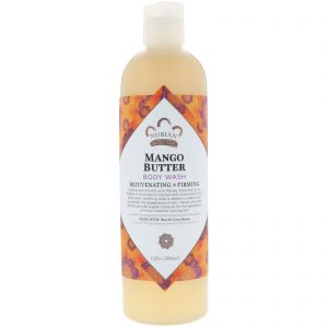 Nubian Heritage, Body wash, manteiga de manga, 13 fl oz (384 ml)