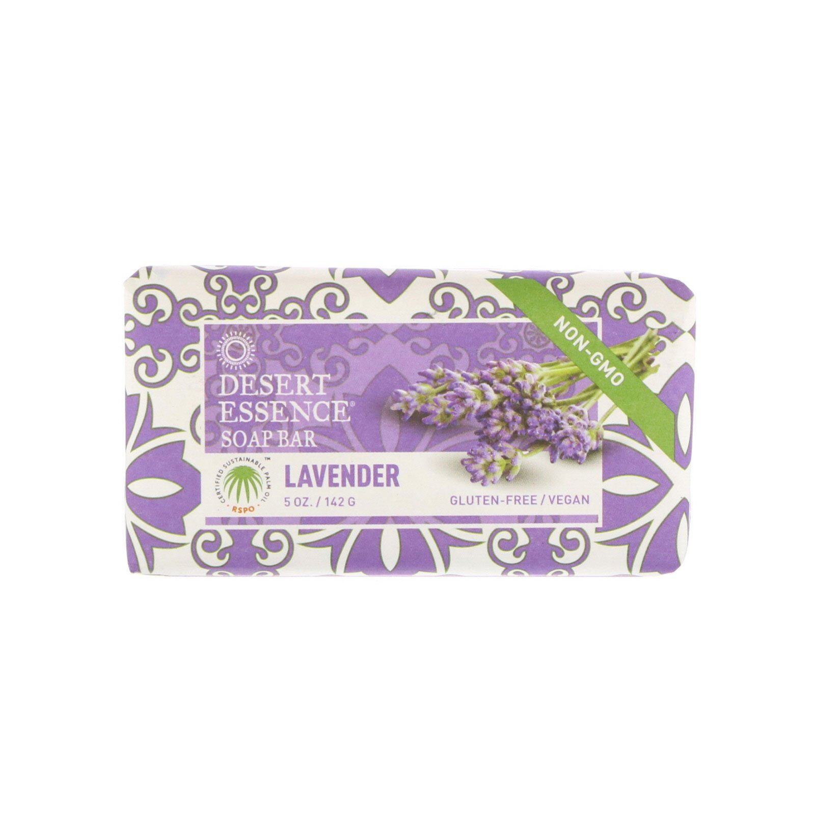 Desert Essence, Sabonete, Lavanda, 5 oz (142g)