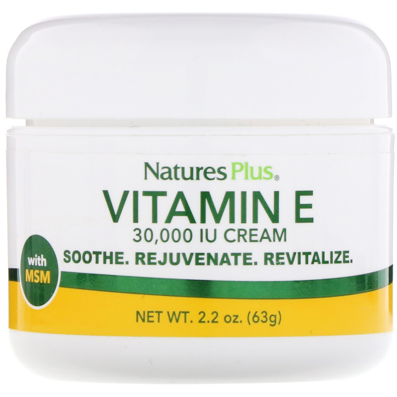 Nature's Plus, Creme de Vitamina E , 30000 IU, 2,2 oz (63 g)