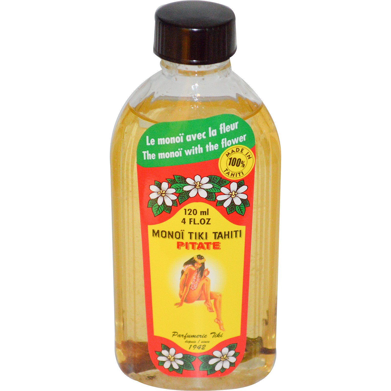 Monoi Tiare Tahiti, Pitato, 4 fl oz (120 ml)