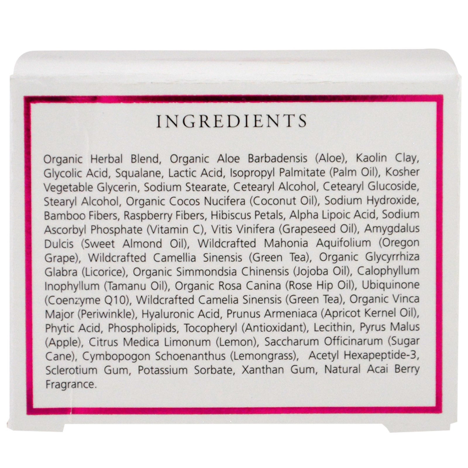 Jeffrey James Botanicals, The Mask, Máscara de Framboesa Batida, 59 ml (2 oz) - Imagem 3